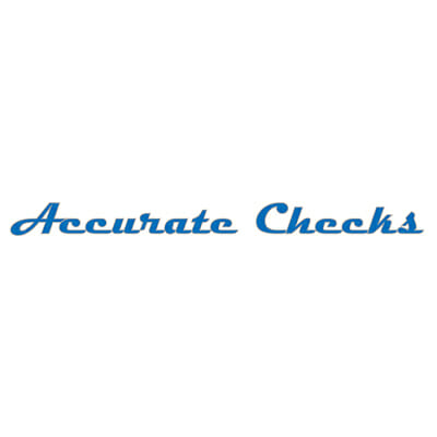 Accurate Checks